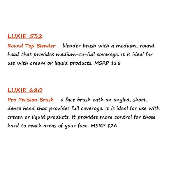 Luxie 8pc Complete Face Brush Set NIP - Picture 10 of 10